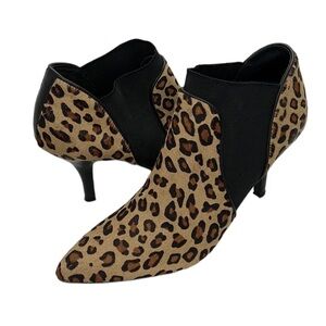 VanEli Calf Hair Heeled Booties